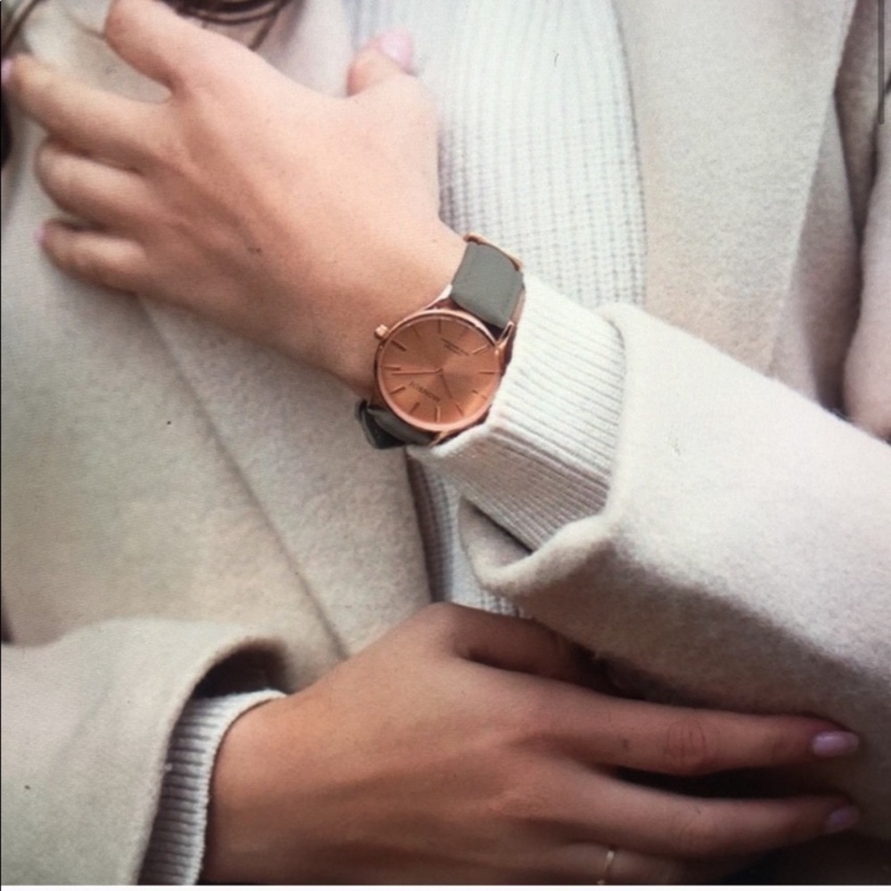 NWT Monroé Classique Watch in Sunburst Solérose - Picture 6 of 8